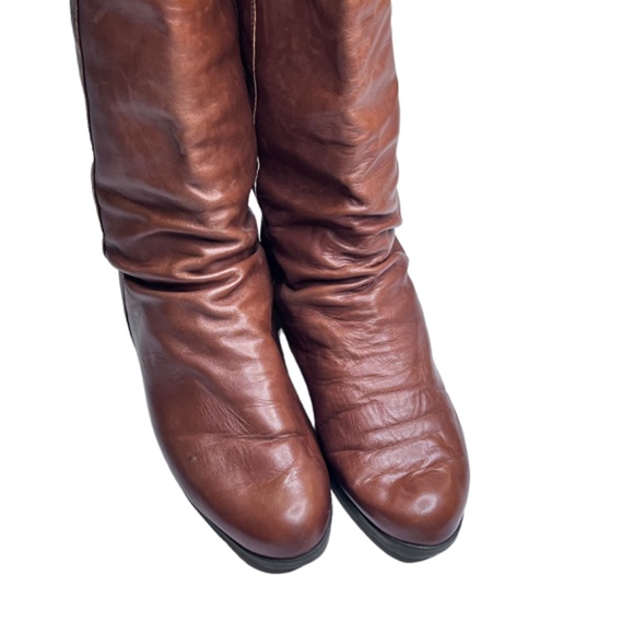 Santana Canada 664 Leather Knee High Waterproof Brown Boots - Picture 8 of 15